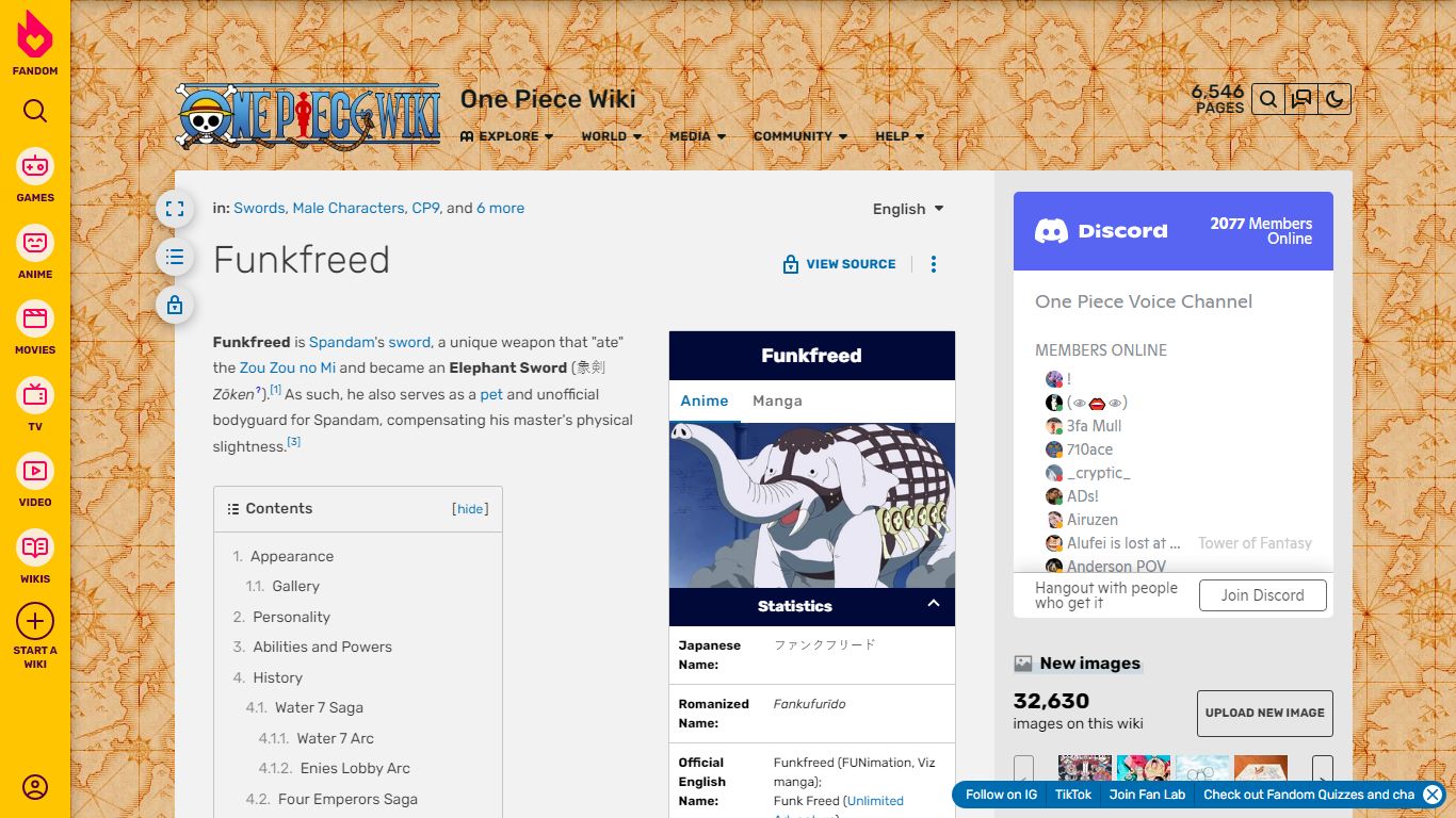 Funkfreed | One Piece Wiki | Fandom